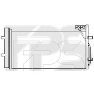 Кондесатор кондиціонера AS07343340 на AUDI Q3 2011-2018