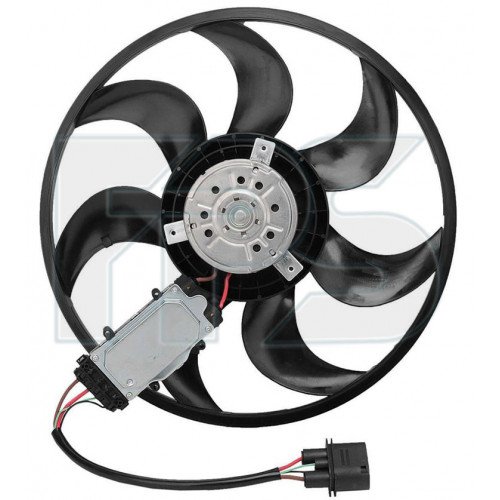 Вентилятор радиатора AS07343375 на VOLKSWAGEN TOUAREG 2007-2009