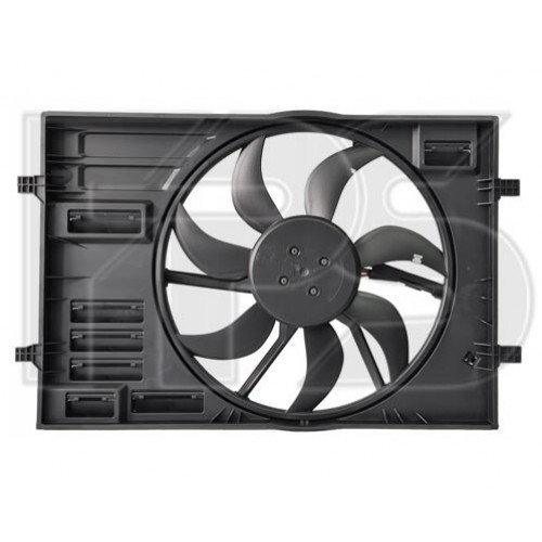 Вентилятор радиатора (в сборе) AS07343378 на AUDI A3 2017-2020