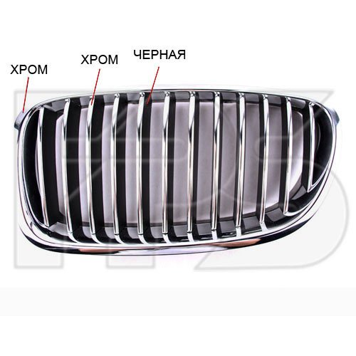 Решетка пластиковая AS07343986 на BMW 5 (F10/F11) 2010-2013