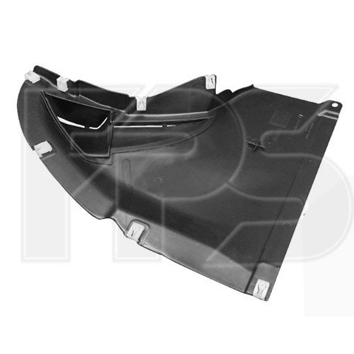 Підкрилок пластиковий AS08110285 на BMW X4 (G02) 2018-