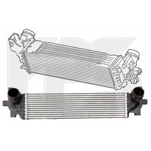 Радіатор наддуву AS08110808 на BMW 5 (G30/G31) 2017-2020