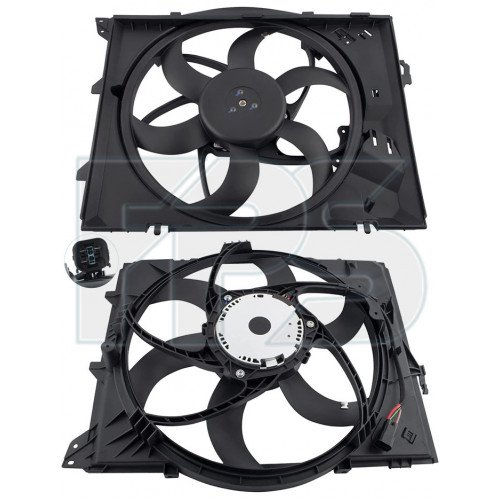 Вентилятор радиатора (в сборе) AS07343837 на BMW X1 (E84) 2012-2015