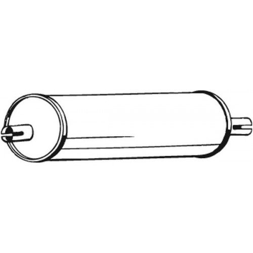 Глушитель AS08118433 на MERCEDES 207-410 1977-1995