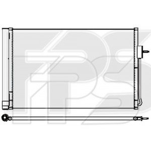Кондесатор кондиционера AS07344386 на OPEL AMPERA 2012-2017