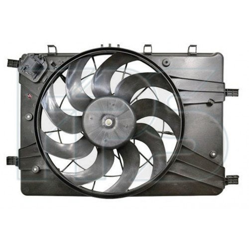 Вентилятор радіатора (у зборі) AS07344404 на OPEL ASTRA J 2012-2019