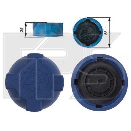 Кришка розширювального бачка пластикова AS08141203 на VOLKSWAGEN GOLF V VARIANT 2007-2009