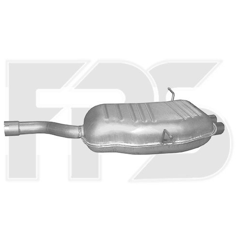 Глушитель AS08122204 на BMW 3 (E46) 1998-2001