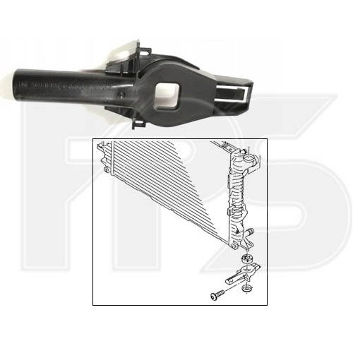 Крепление радиатора AS08141342 на AUDI A5 (B8) 2012-2016