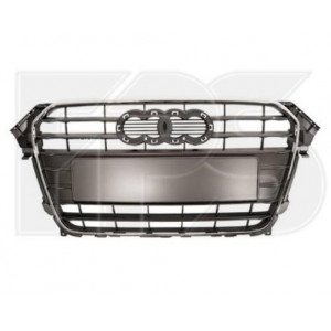 Решетка радиатора пластиковая AS08122500 на AUDI A4 (B8) 2012-2016