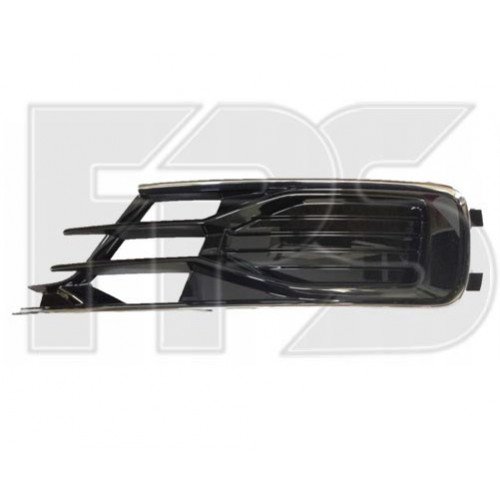 Решетка бампера AS08122609 на AUDI A6 (C7) 2015-2018
