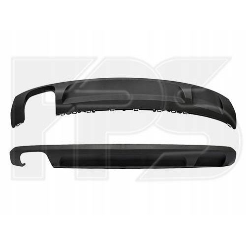 Спойлер бампера AS08141240 на AUDI A3 2012-2016