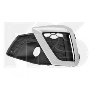 Решітка в бампері AS08141296 на AUDI A4 (B9) 2019-