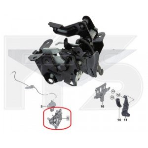 Фиксатор замка AS08141968 на BMW 5 (F10/F11) 2010-2013