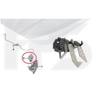 Гак замка каоту AS08141963 на BMW 7 (F01) 2008-2015