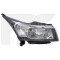 Передня фара AS08123386 на CHEVROLET CRUZE 2009-2012