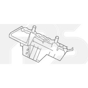 Крепление бампера AS08123433 на CHEVROLET TRAX 2017-