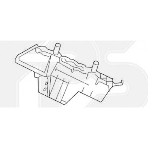 Крепление бампера AS08123433 на CHEVROLET TRAX 2017-