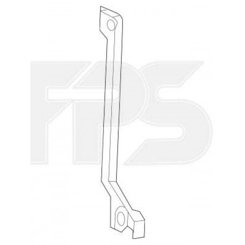 Кронштейн замка капота AS08142358 на CHEVROLET EQUINOX 2017-2021