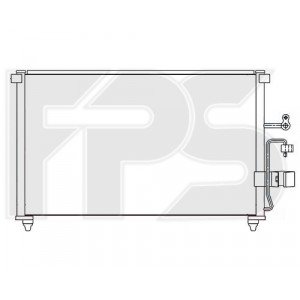 Кондесатор кондиционера AS08123470 на CHEVROLET EVANDA 2003-2006
