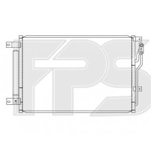 Кондесатор кондиціонера AS08123849 на DODGE DART 2012-2016