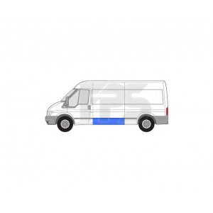 Ремчастина металева AS08123868 на FORD TRANSIT 2000-2006