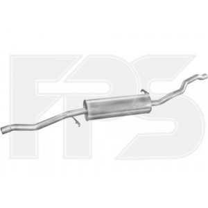 Глушитель AS08124574 на VOLKSWAGEN SHARAN 2001-2010