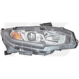 Передня фара AS08125074 на HONDA CIVIC 10 2016-