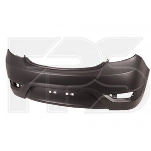 Бампер задній AS08143879 на HYUNDAI ACCENT IV (VERNA) 2015-2017