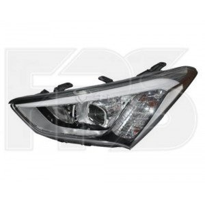 Передня фара AS08125601 на HYUNDAI SANTA FE III 2012-2016