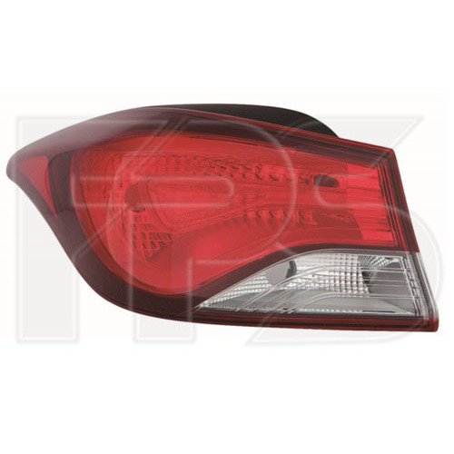 Ліхтар задній AS08125629 на HYUNDAI ELANTRA (MD) 2014-2016