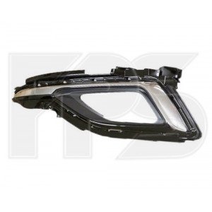 Решітка пластикові AS08125639 на HYUNDAI SONATA (LF) 2014-2017