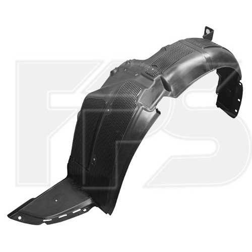 Подкрылок передний AS08143888 на HYUNDAI ACCENT IV (VERNA) 2015-2017