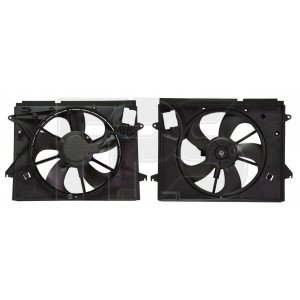 Вентилятор радіатора (у зборі) AS08125744 на HYUNDAI SONATA (LF) 2017-2019