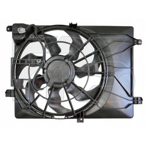 Вентилятор радиатора (в сборе) AS08144217 на KIA SPORTAGE (QL) 2015-2018