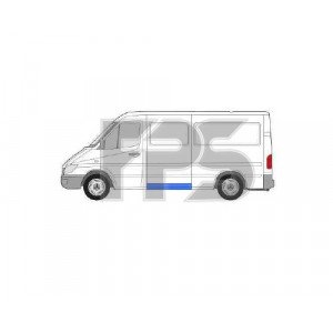 Ремчастина металева AS08126172 на MERCEDES SPRINTER 2000-2006