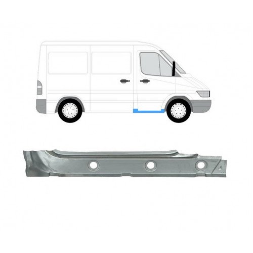 Ремчастина металева AS08126173 на MERCEDES SPRINTER 2000-2006