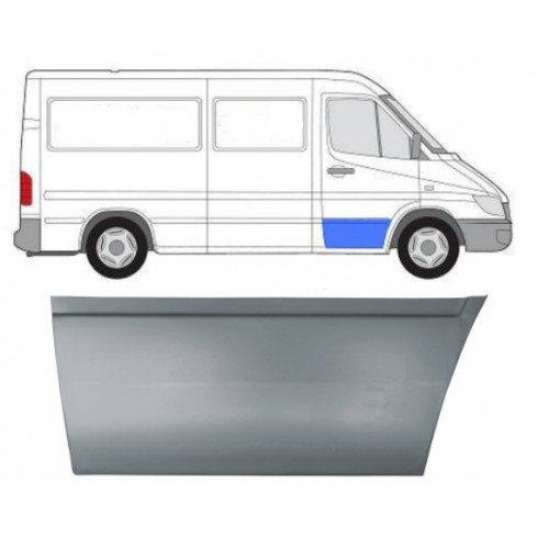 Ремчастина металева AS08126180 на MERCEDES SPRINTER 2000-2006