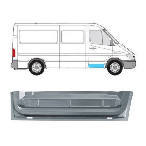 Ремчастина металева AS08126182 на MERCEDES SPRINTER 2000-2006