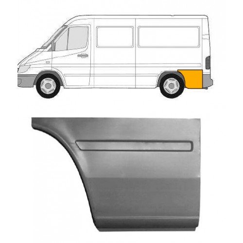 Ремчасть металлическая AS08126197 на MERCEDES SPRINTER 1995-2000