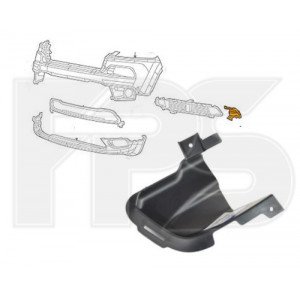 Ремчасть пластиковая AS08126331 на JEEP CHEROKEE 2013-2018