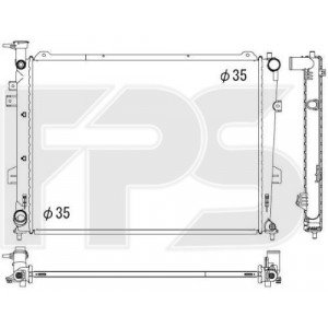 Радіатор охолодження AS08126853 на KIA CARENS 2007-2011