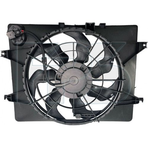 Вентилятор радиатора (в сборе) AS08144134 на HYUNDAI SONATA (YF) 2010-2014