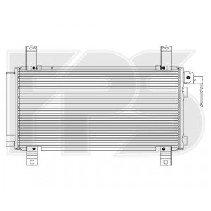 Кондесатор кондиціонера AS08095913 на MAZDA 6 (GG/GY) 2002-2008