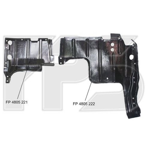 Ремчастина пластикова AS08127631 на MITSUBISHI LANCER IX (CS) 2004-2008