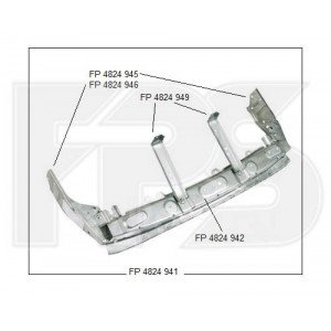 Кріплення шини бампера AS08145773 на MITSUBISHI OUTLANDER III 2018-2021