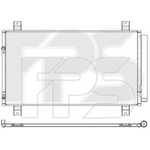 Кондесатор кондиціонера AS08127831 на MITSUBISHI GRANDIS 2003-2011