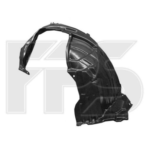 Підкрилок пластиковий AS08127881 на NISSAN MICRA (K12) 2003-2010