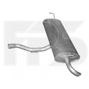 Глушник AS08127942 на NISSAN QASHQAI 2006-2009