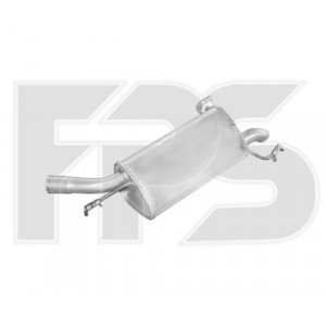 Глушитель AS08127981 на OPEL CORSA C 2001-2003